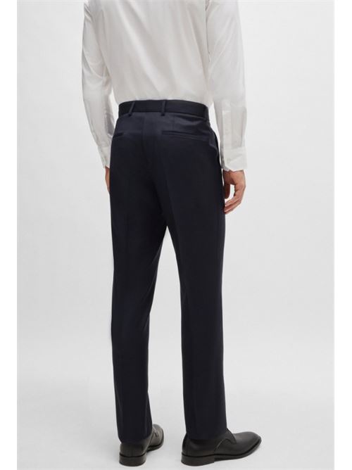 Virgin wool serge trousers BOSS | 50469174 H-GENIUUS-B1.401